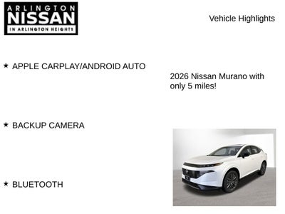 2026 Nissan Murano SL
