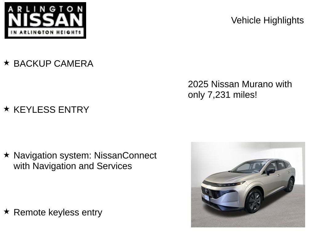 2025 Nissan Murano SL