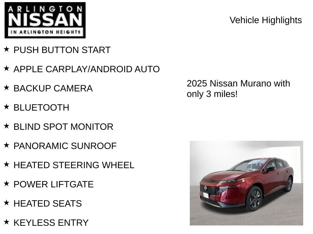 2025 Nissan Murano SL