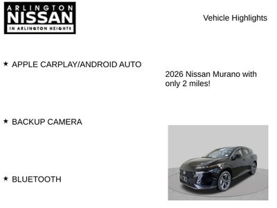 2026 Nissan Murano SL