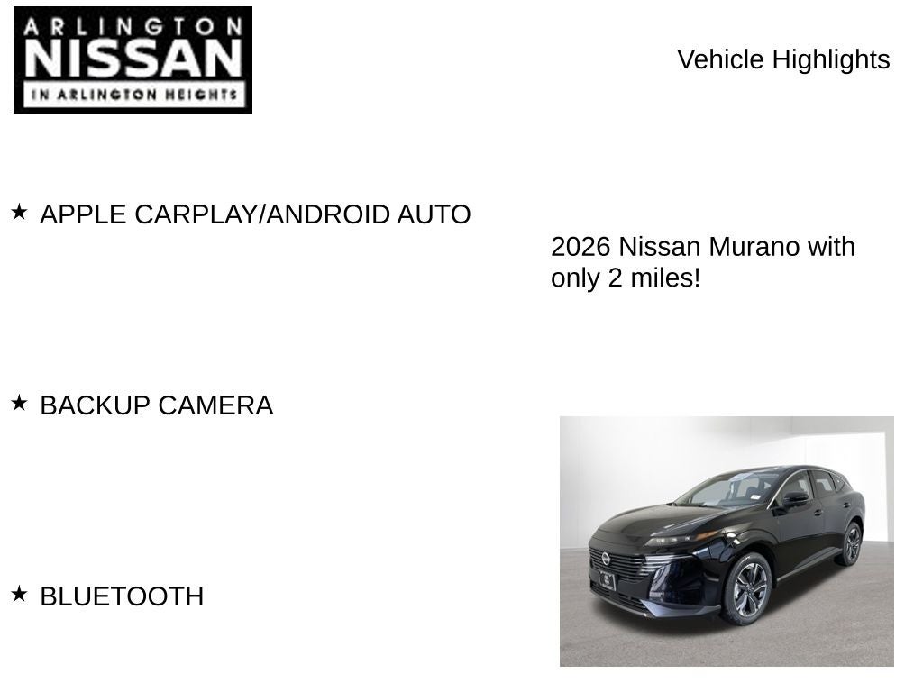 2026 Nissan Murano SL