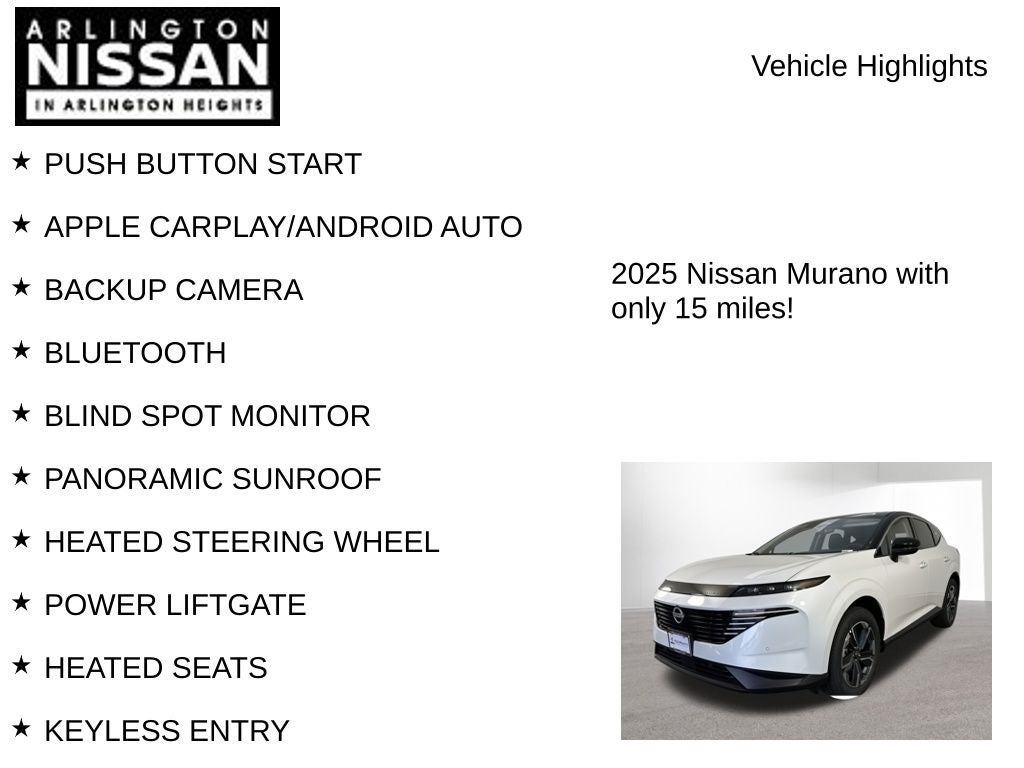 2025 Nissan Murano SL