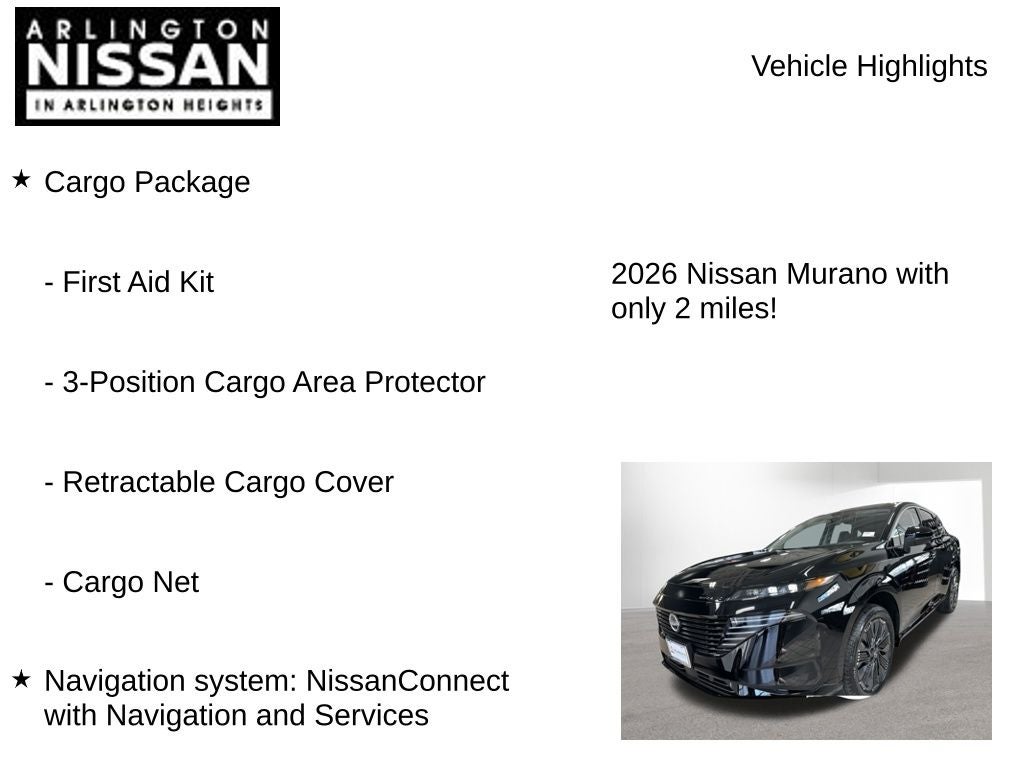 2026 Nissan Murano Platinum