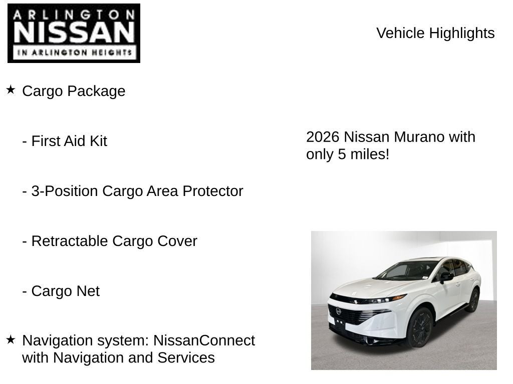 2026 Nissan Murano Platinum