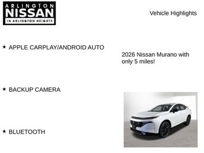 2026 Nissan Murano Platinum