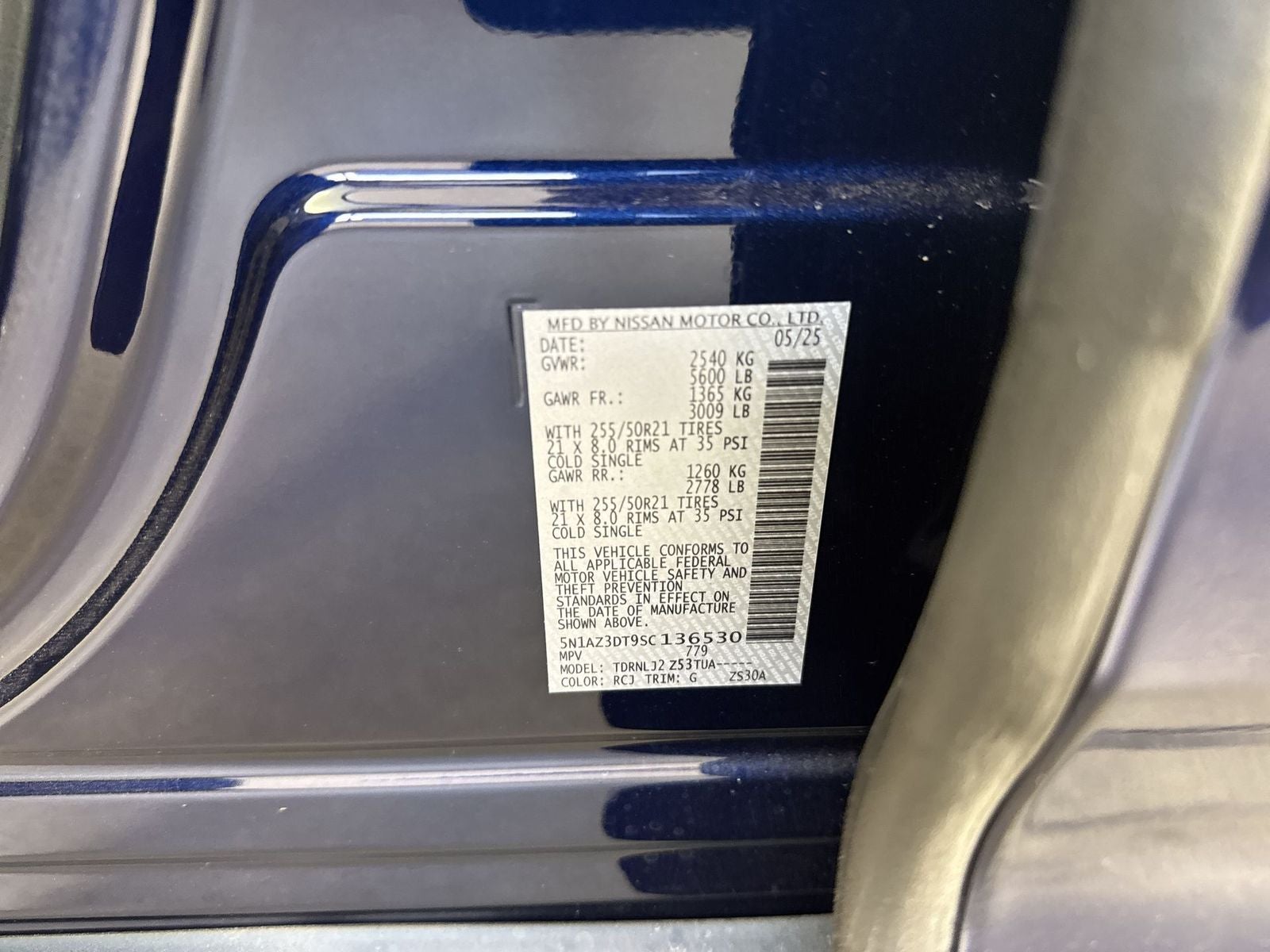 2025 Nissan Murano Platinum