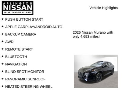 2025 Nissan Murano Platinum