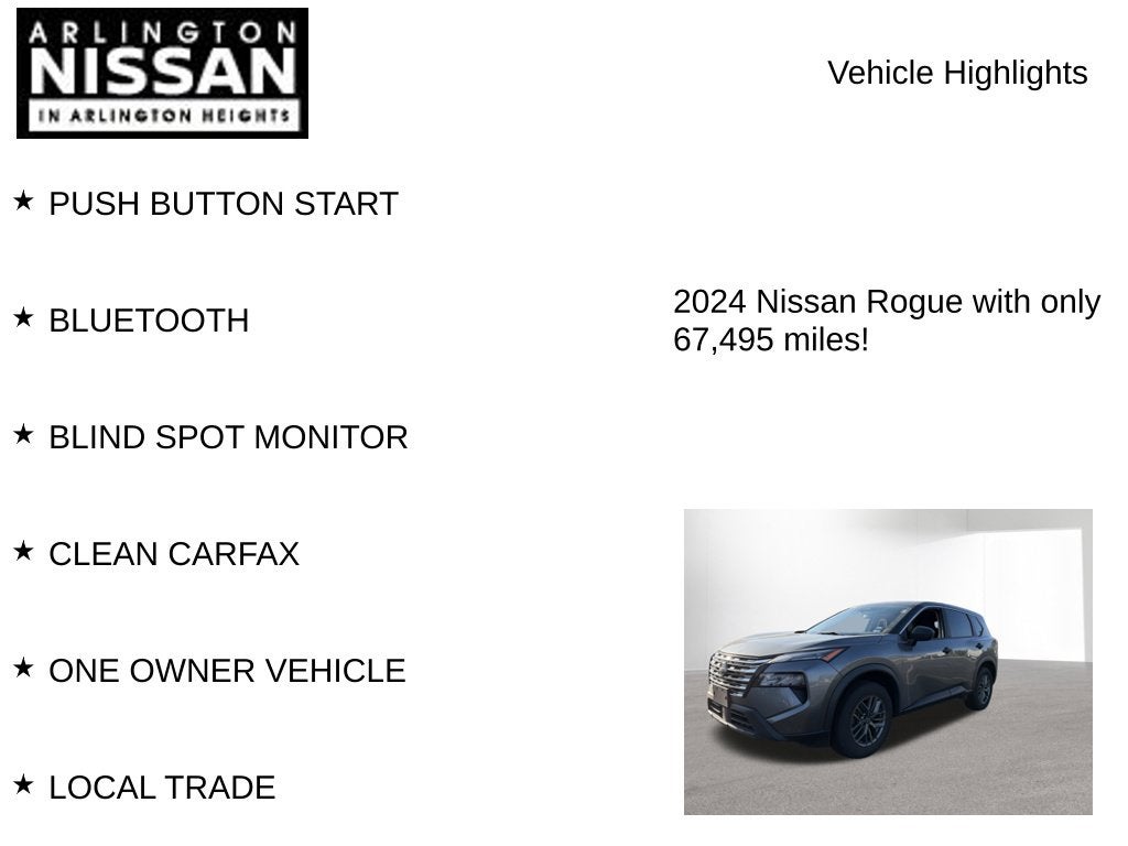 2024 Nissan Rogue S