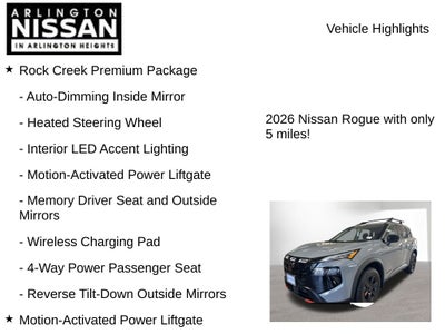 2026 Nissan Rogue Rock Creek