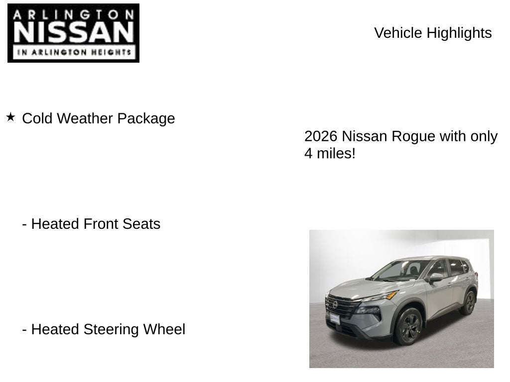 2026 Nissan Rogue SV