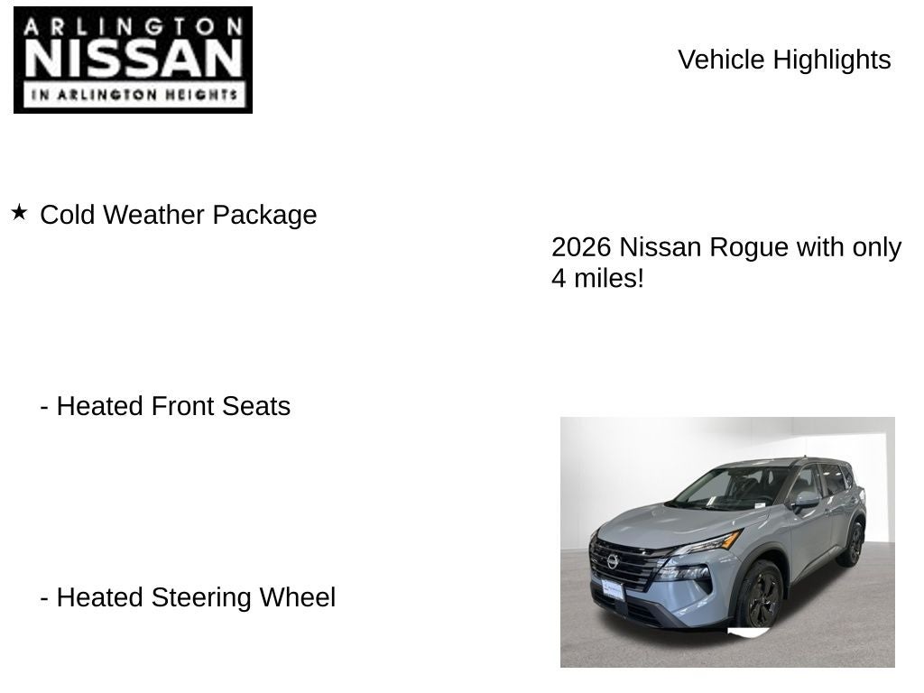 2026 Nissan Rogue SV