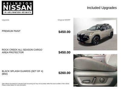 2026 Nissan Rogue Rock Creek