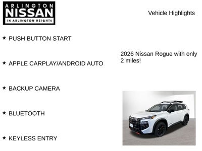 2026 Nissan Rogue Rock Creek