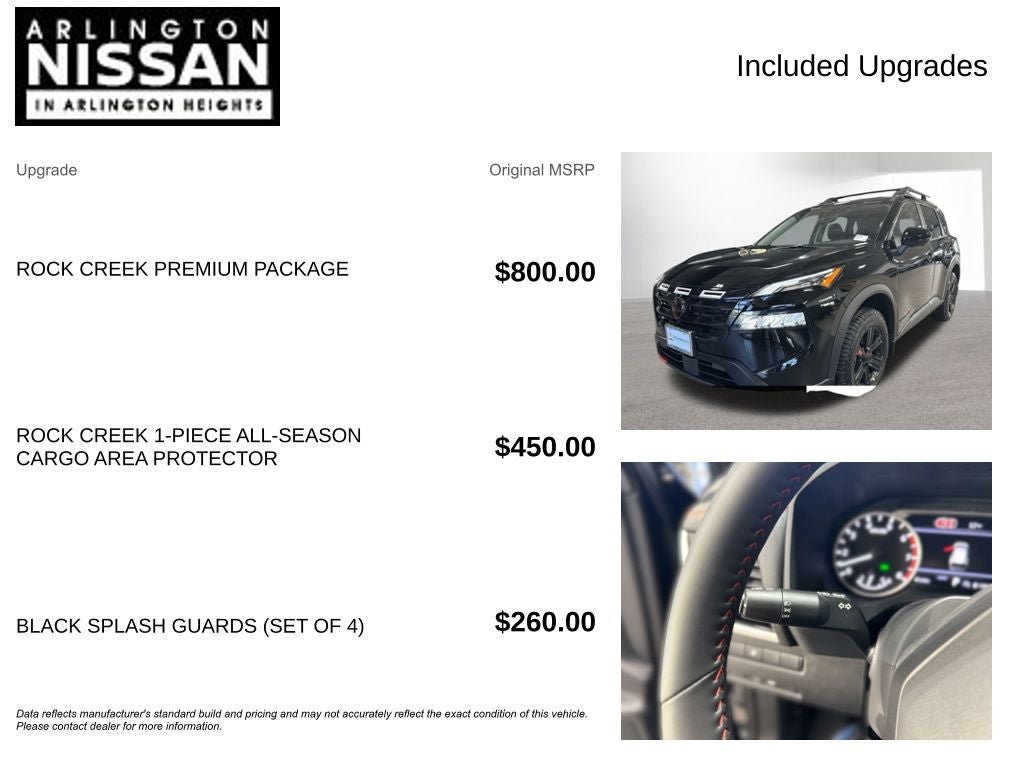 2026 Nissan Rogue Rock Creek