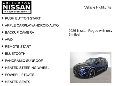 2026 Nissan Rogue Dark Armor