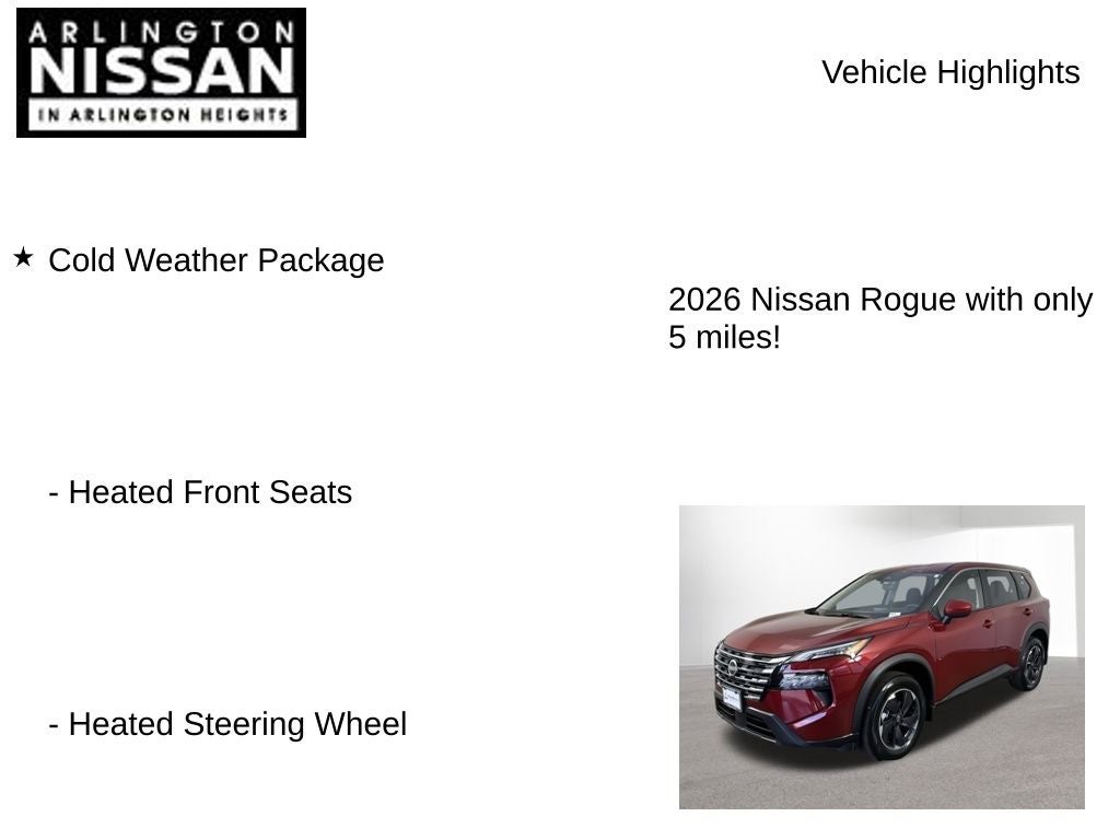 2026 Nissan Rogue SV