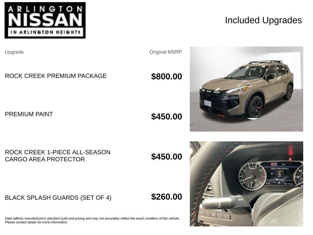 2026 Nissan Rogue Rock Creek