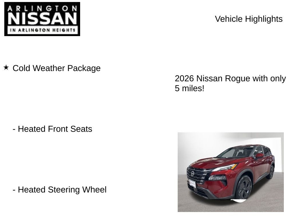 2026 Nissan Rogue SV