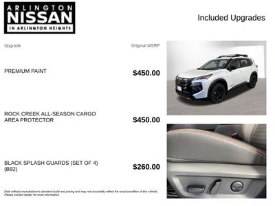 2026 Nissan Rogue Rock Creek