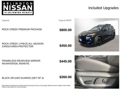 2026 Nissan Rogue Rock Creek