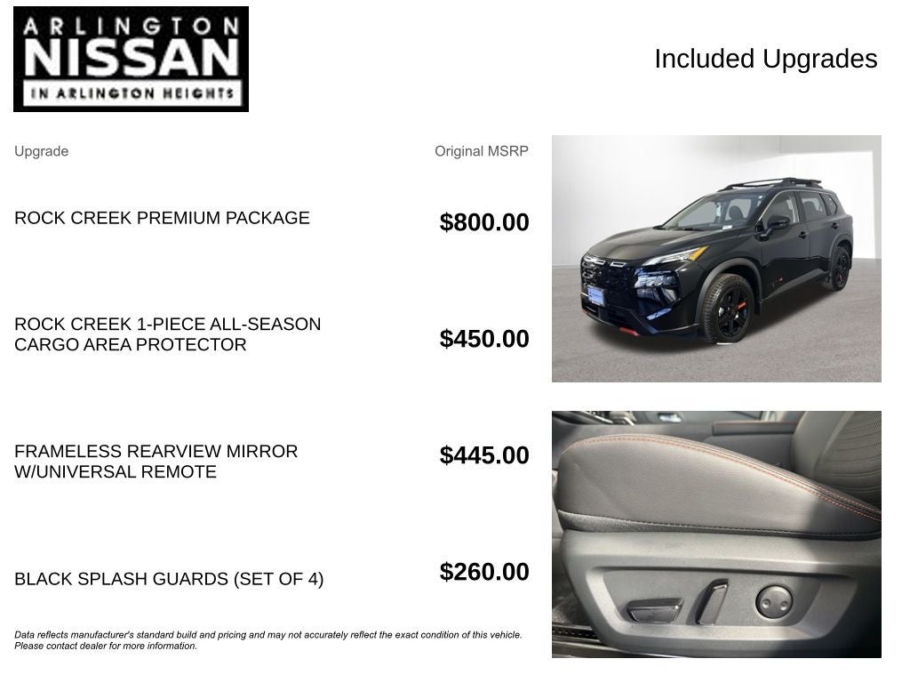 2026 Nissan Rogue Rock Creek