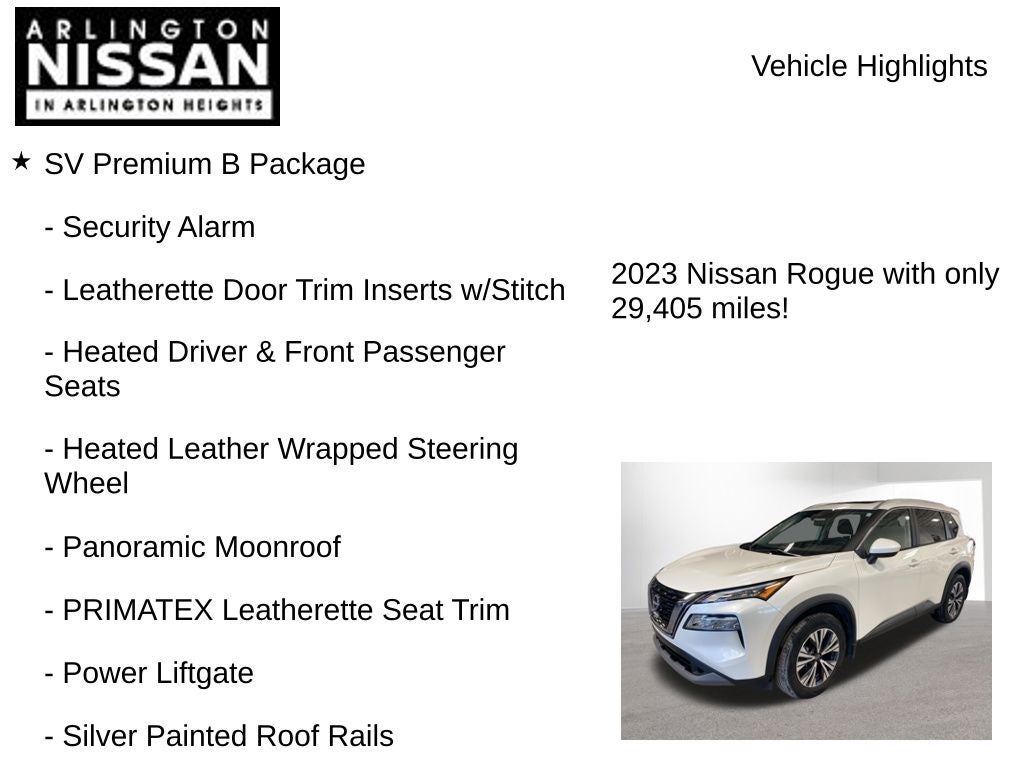 2023 Nissan Rogue SV