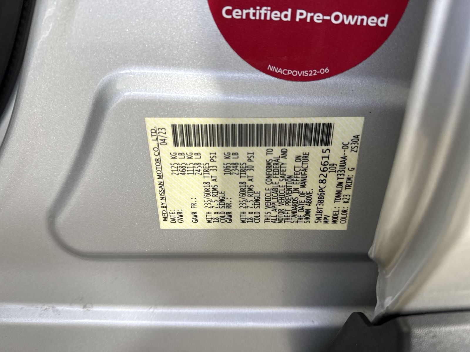 2023 Nissan Rogue SV