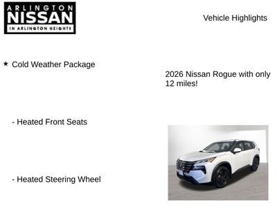 2026 Nissan Rogue SV