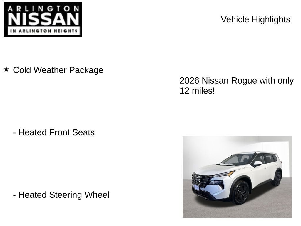 2026 Nissan Rogue SV