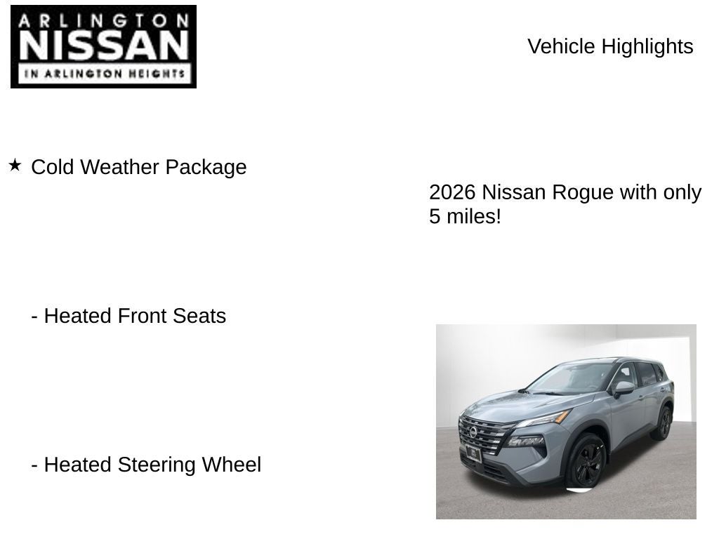 2026 Nissan Rogue SV