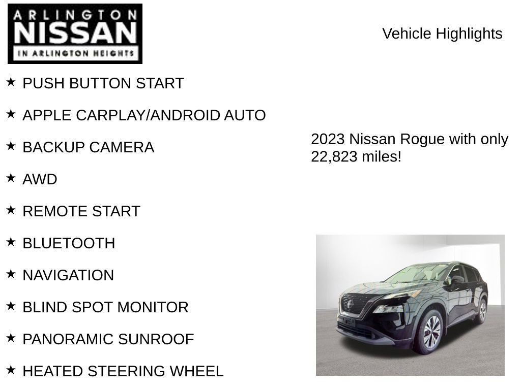 2023 Nissan Rogue SV