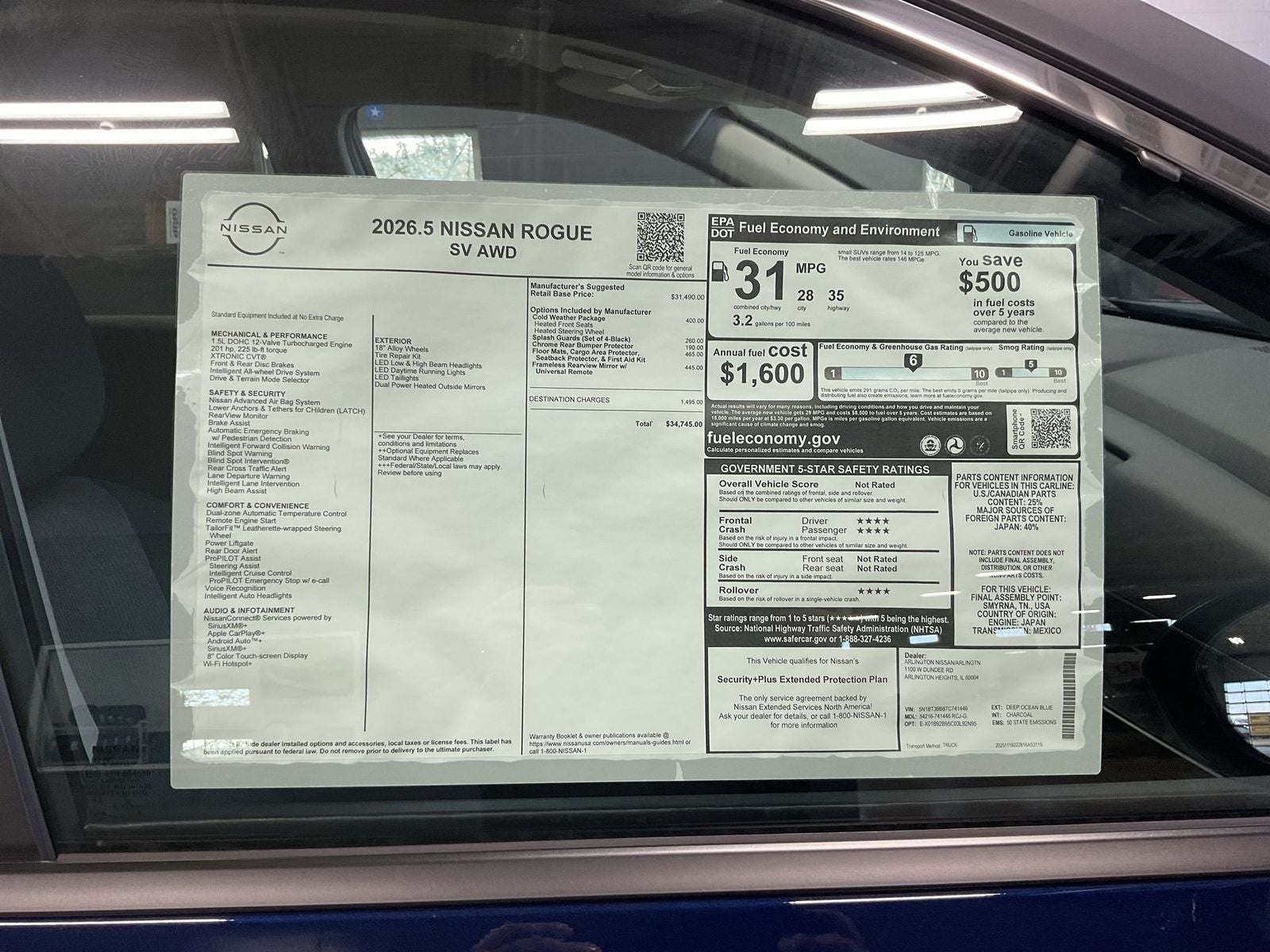 2026 Nissan Rogue SV