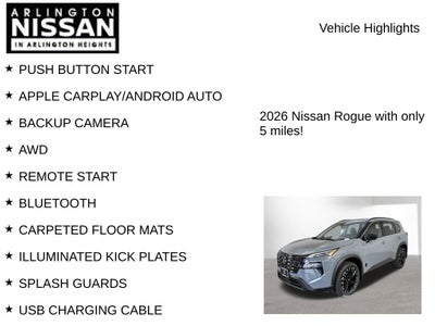 2026 Nissan Rogue Dark Armor