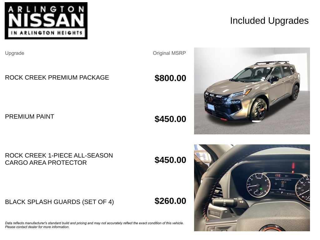 2026 Nissan Rogue Rock Creek