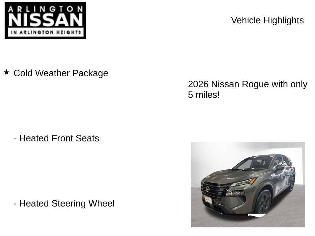 2026 Nissan Rogue SV