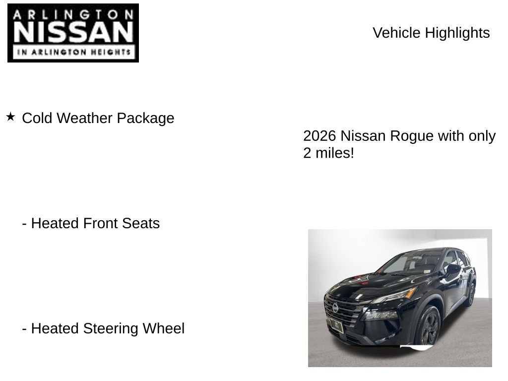 2026 Nissan Rogue SV