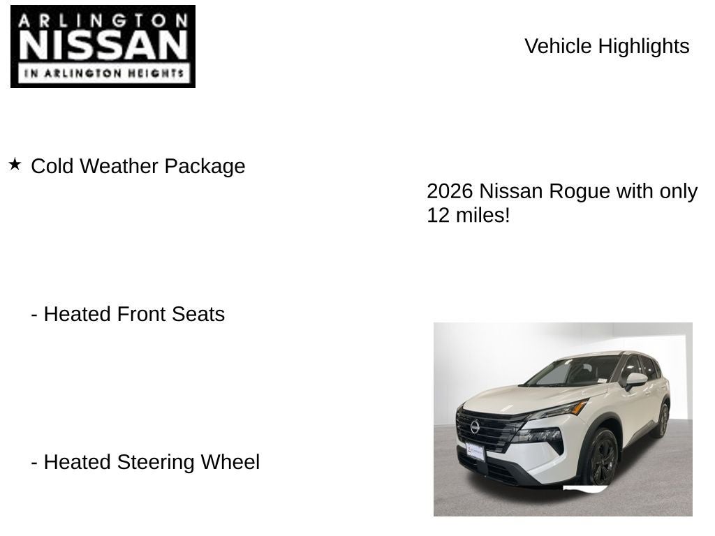 2026 Nissan Rogue SV