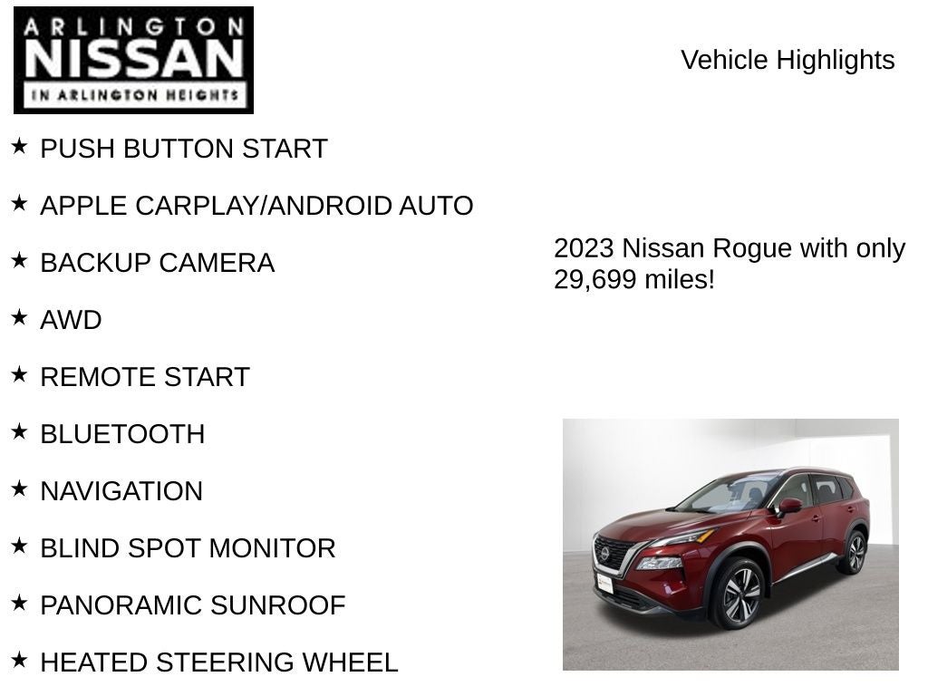 2023 Nissan Rogue SL