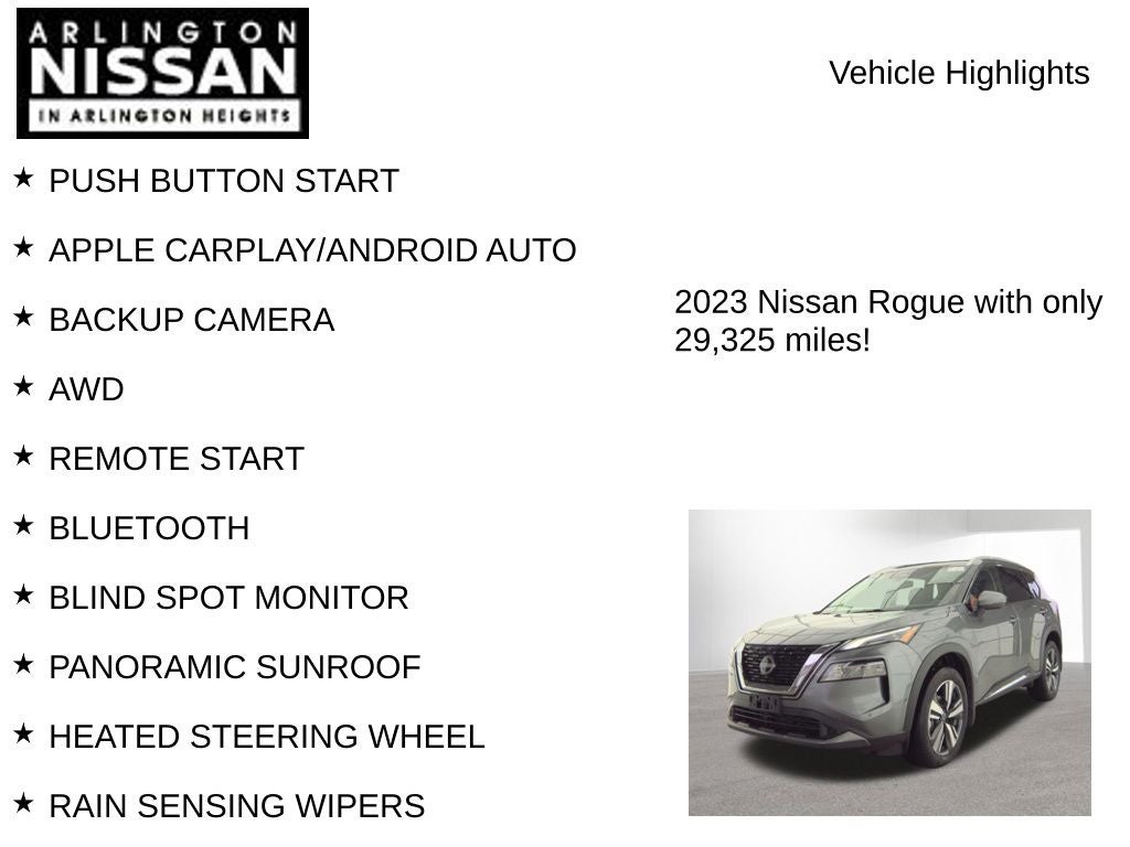 2023 Nissan Rogue SL
