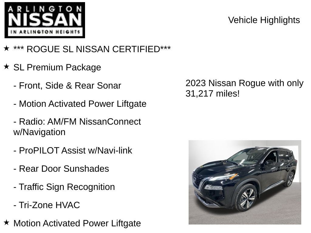 2023 Nissan Rogue SL