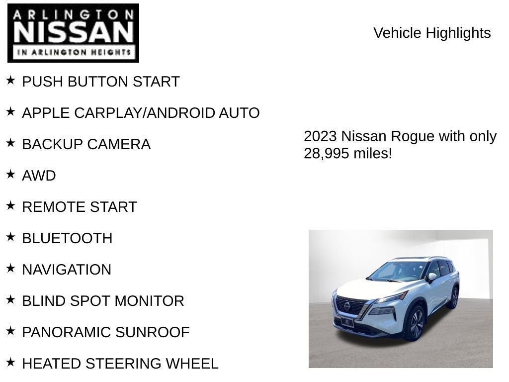 2023 Nissan Rogue SL