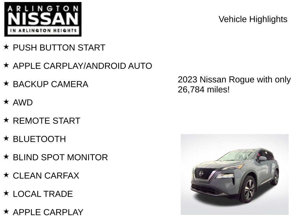 2023 Nissan Rogue SL