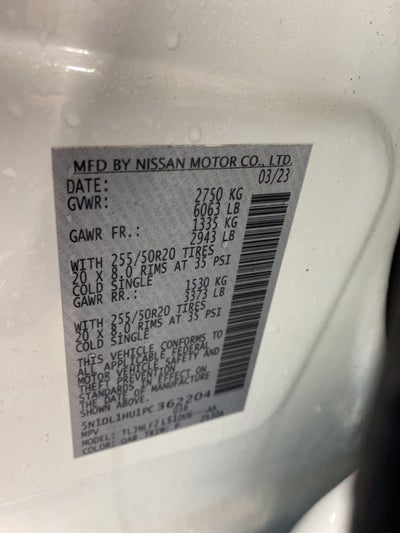 2023 INFINITI QX60 Autograph