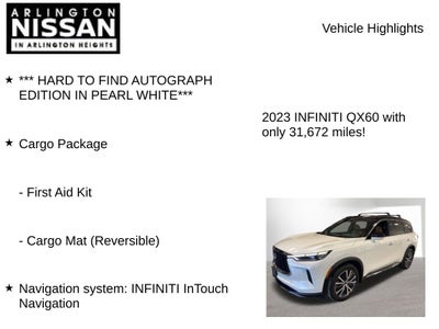 2023 INFINITI QX60 Autograph