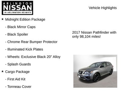 2017 Nissan Pathfinder Platinum