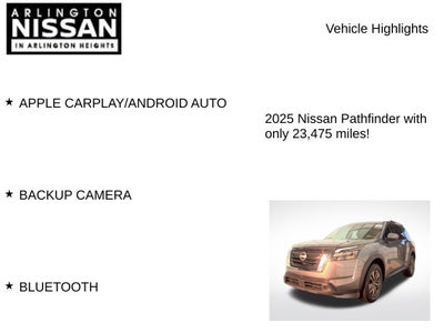 2025 Nissan Pathfinder SV
