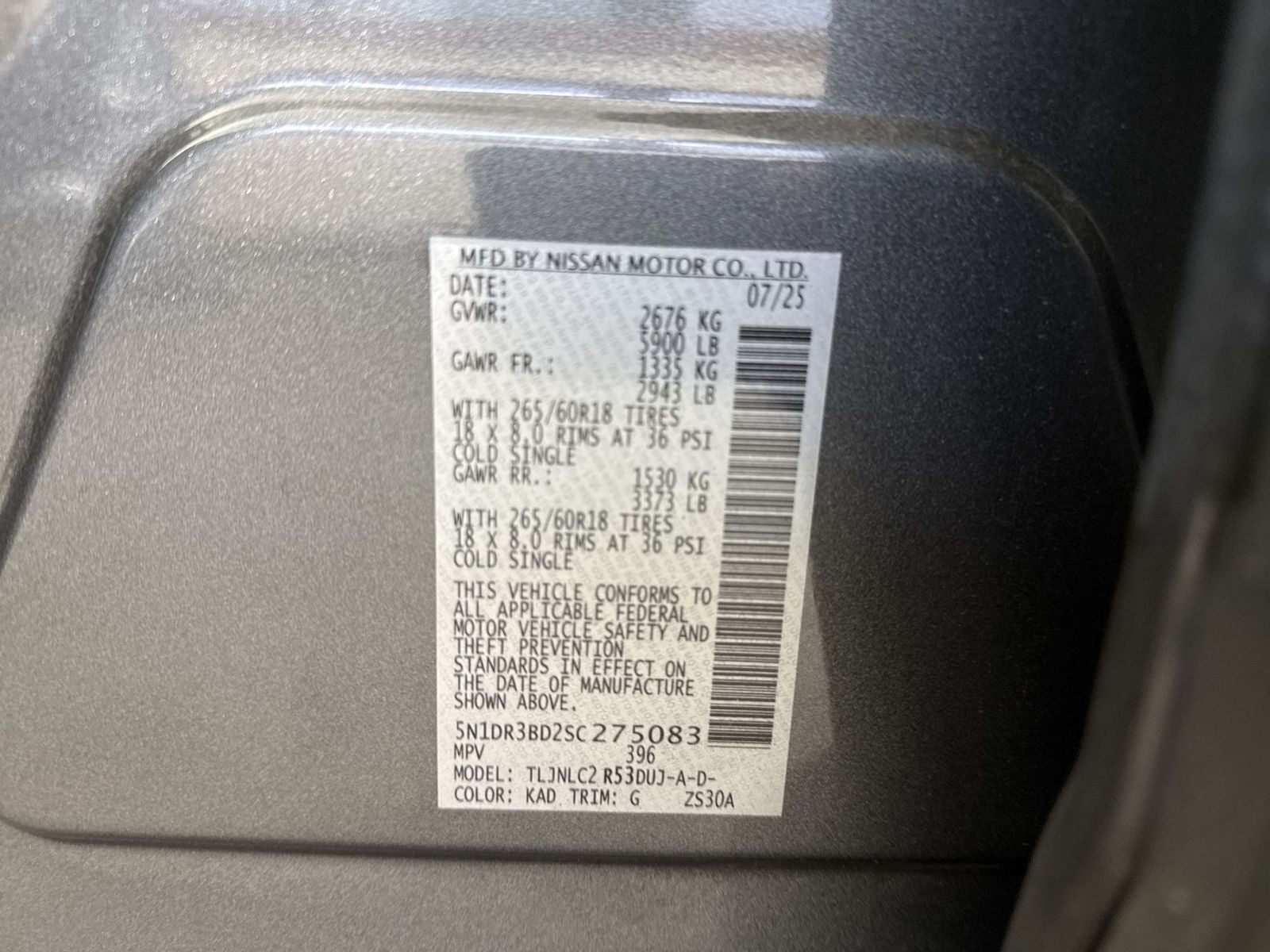 2025 Nissan Pathfinder Rock Creek