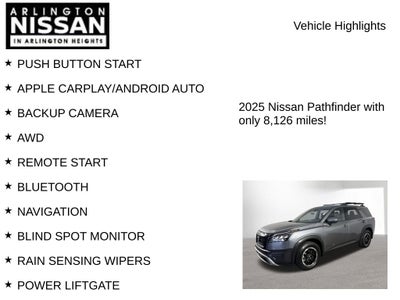 2025 Nissan Pathfinder Rock Creek