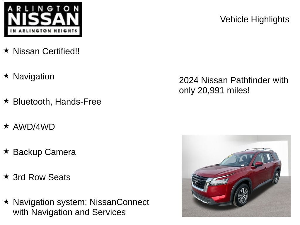 2024 Nissan Pathfinder SL