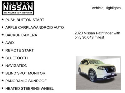 2023 Nissan Pathfinder SL